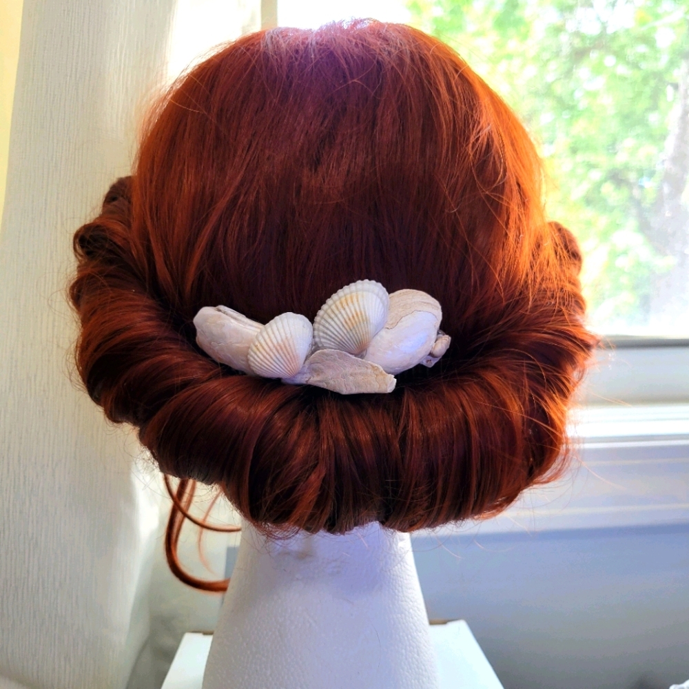 Authentic Seashell Cluster Hair Accessory